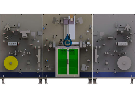 200Watt máquina de corte do laser Polo para o lítio Ion Battery Production