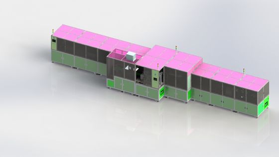 Linha de produção alta da bateria de lítio da segurança profissional com capacidade de produção alta