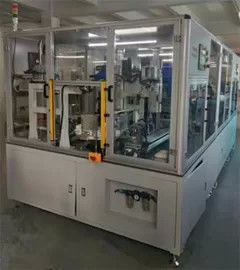 Orelha recarregável de Ion Battery Assembly Line Pole do lítio do de alta capacidade que forma a máquina