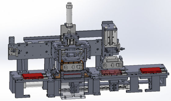 Orelha de Polo que forma o lítio Ion Battery Production Line 12PPM/Min garantia de 1 ano