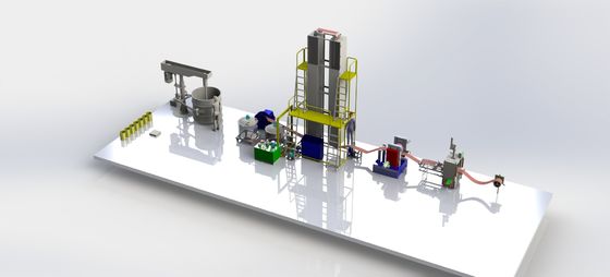 Da placa automática da máquina da laminação da bateria do Ni H linha de produção reduzindo a polpa