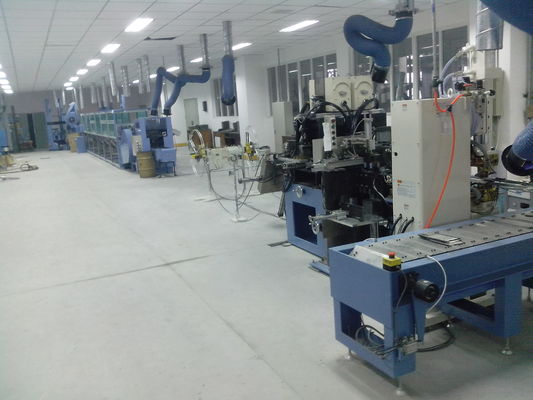 Cadeia de fabricação linha da placa da bateria do ferro do níquel de produção da placa da bateria de cádmio de níquel