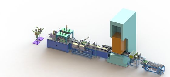 Cadeia de fabricação 25kva da placa da bateria do níquel do zinco AC220V
