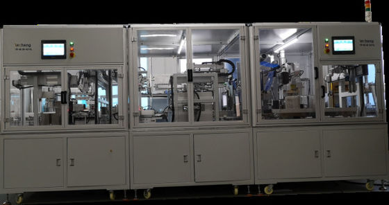 Auto cadeia de fabricação máquina da bateria de íon de lítio de fita adesiva de alumínio de Shell