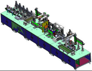 Auto cadeia de fabricação máquina da bateria de íon de lítio de fita adesiva de alumínio de Shell