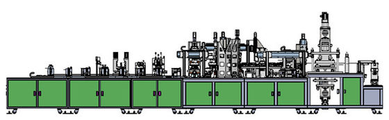 Controle de perfuração do PLC da máquina de empacotamento do poço automático de alumínio do filme plástico