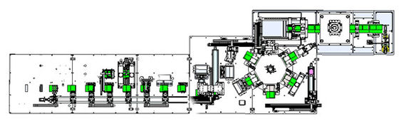 Controle de perfuração do PLC da máquina de empacotamento do poço automático de alumínio do filme plástico
