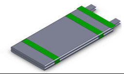 Máquina de fita adesiva de Ion Battery Pack Assembly Line 6ppm do lítio de AC220V