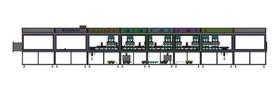 Máquina de enchimento líquida cilíndrica do equipamento de fabricação da bateria do íon de Li