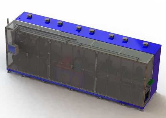Linha de produção de alta velocidade da bateria de lítio