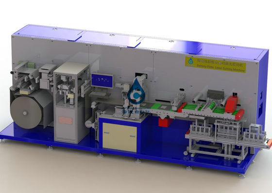 cortador do laser de Polo da bateria da máquina 200W da fabricação da bateria do íon de 120PPM Li