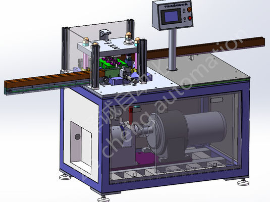 máquina cilíndrica da selagem da bateria do equipamento de fabricação da bateria do íon de 1100KG Li