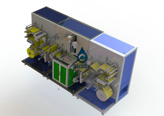 200W lítio Ion Battery Production Line da máquina de corte do laser Polo