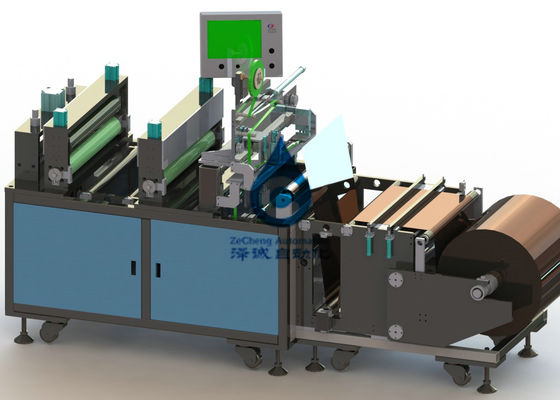 Máquina de corte da fita adesiva de parte de polo da bateria que desenrola-se automaticamente
