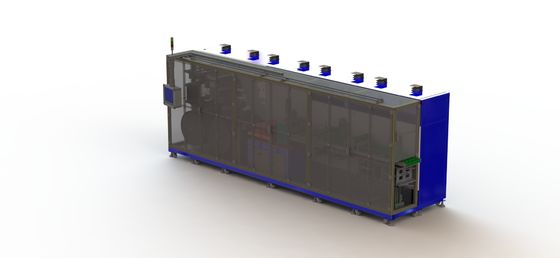 Máquina cortando do hardware da parte de polo