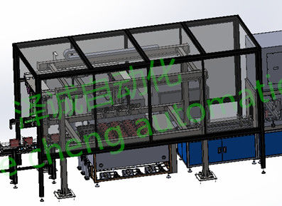 Linha de produção da bateria de lítio da automatização da eficiência de alta energia
