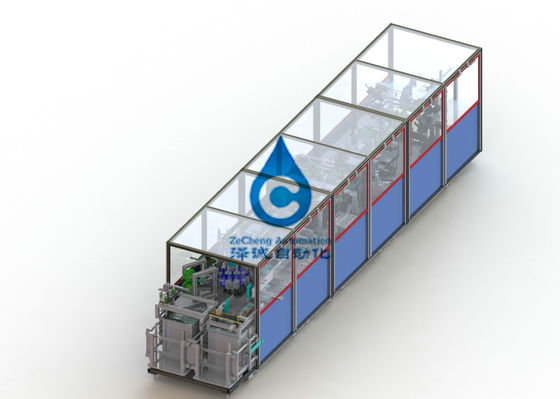 Inteiramente eficiência de alta energia de Ion Battery Production Line With do lítio da automatização
