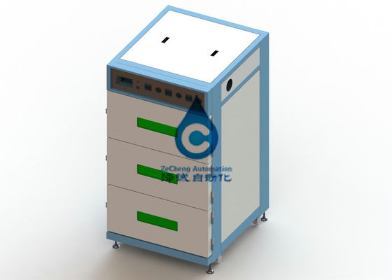 Forno de respiração inteligente do vácuo da única porta do equipamento de fabricação da bateria de lítio