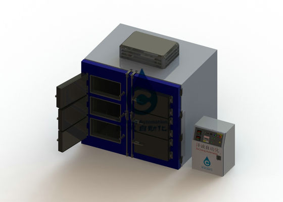 Interno de aço inoxidável Multilayer de respiração inteligente do forno do vácuo da única porta