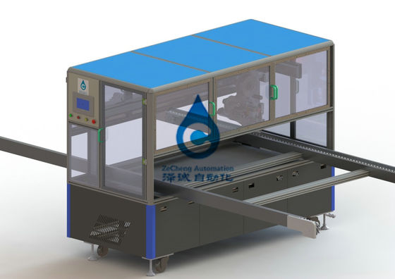 Linha de produção automática da bateria de lítio da máquina de gravação do módulo de bateria de 8 PPM