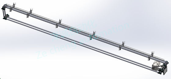 Linha de produção da bateria de íon de lítio SUS304, secador do chuveiro de ar da limpeza da bateria de lítio