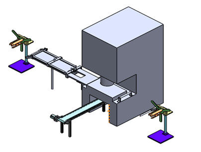 Máquina Polo Chip Puncher Equipment de Ion Battery Pole Sheet Punching do lítio