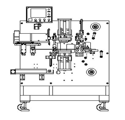 Lítio Ion Battery Pole Sheet Bag que faz o sistema de controlo do PLC de Omron da máquina