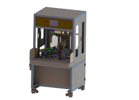 Linha de produção máquina da bateria de íon de lítio de envolvimento simples da fita da bateria do polímero