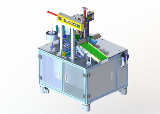 Linha de produção máquina da bateria de íon de lítio de envolvimento simples da fita da bateria do polímero