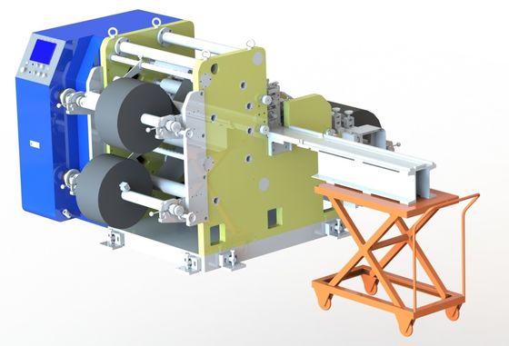 A bateria de lítio do PLC Li Ion Battery Pack Assembly Line chapeia a máquina de corte automática