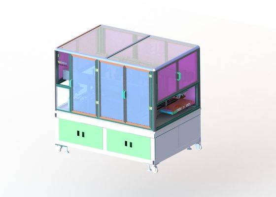 Da estação quente da imprensa 4 do equipamento de fabricação da bateria do íon de Li linha reta tipo