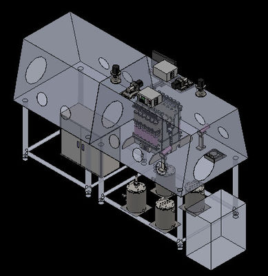 Máquina distribuidora de Ultracapacitor do equipamento de fabricação da bateria de lítio
