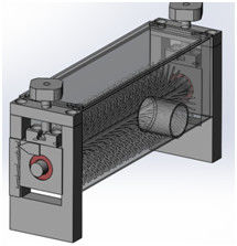 Da escova automática do pó de Polo da máquina estrutura simples de estratificação automática