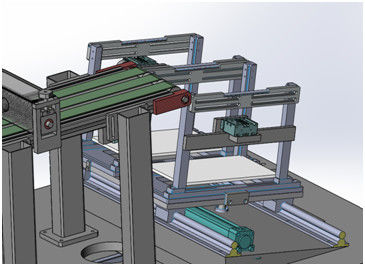 Da escova automática do pó de Polo da máquina estrutura simples de estratificação automática