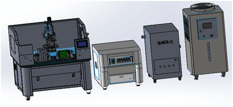 Máquina semi automática da selagem do laser da máquina de soldadura do laser do prego da selagem
