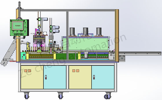 Linha de produção laser da bateria de íon de lítio que sela a estrutura simples de Euipment
