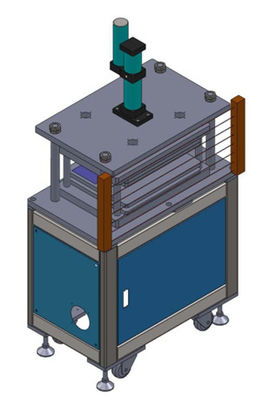 Linha de produção semi automática formação de alumínio da bateria de íon de lítio do filme plástico