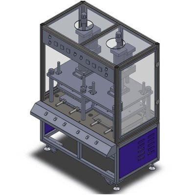 Cadeia fria e quente da pilha do laboratório da imprensa do dispositivo de lítio de íon da bateria de fabricação