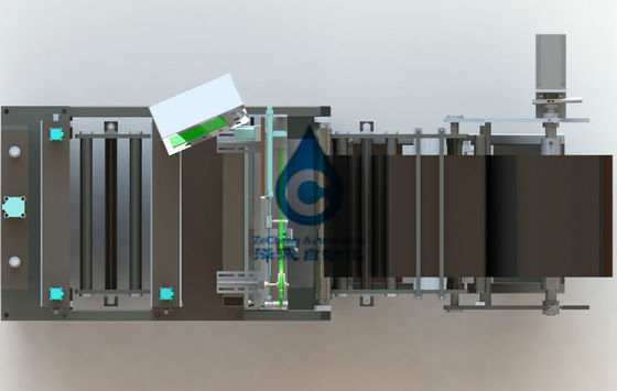 Linha de produção automática da bateria da máquina de corte da fita de esparadrapo da parte de polo da bateria de carro