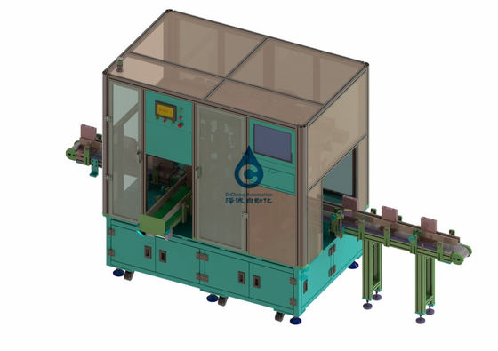 A auto limpeza do teste da bateria de lítio da máquina da selagem do laser envolve Mounter