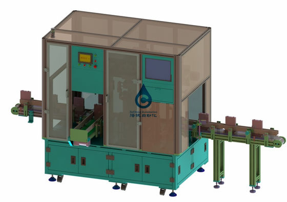 A auto limpeza do teste da bateria de lítio da máquina da selagem do laser envolve Mounter