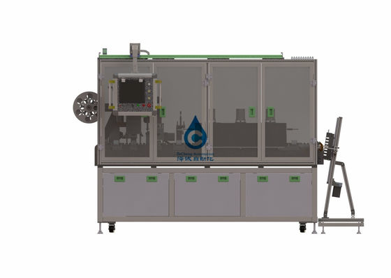 Auto linha de produção dispositivo exterior da bateria de lítio da luva AC220V da etiqueta do filme