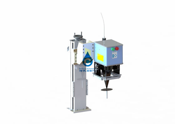 Dispositivo da soldadura de laser do PLC de Omron para a coluna de Polo da pilha de bateria do níquel do zinco
