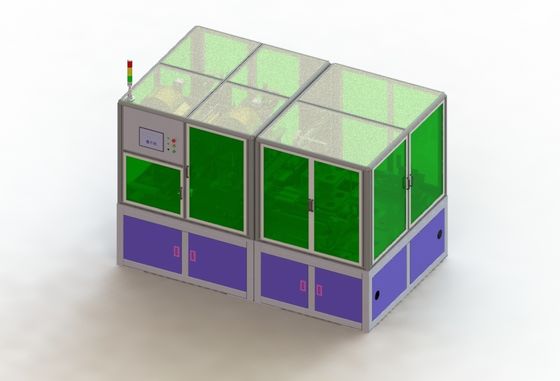 Linha de produção automática da bateria de lítio da máquina da laminação da bateria do poder
