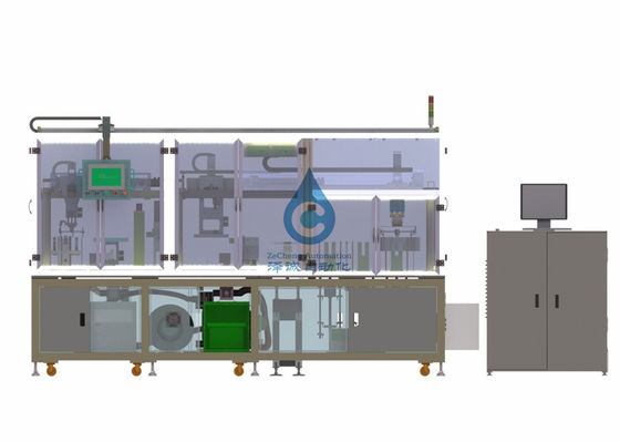 Remoção de 2.2KW Li Ion Battery Manufacturing Equipment Dust que pesa a máquina de classificação