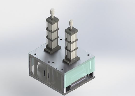 Máquina fria quente da imprensa da pilha ajustável de Li Ion Battery Manufacturing Equipment Battery