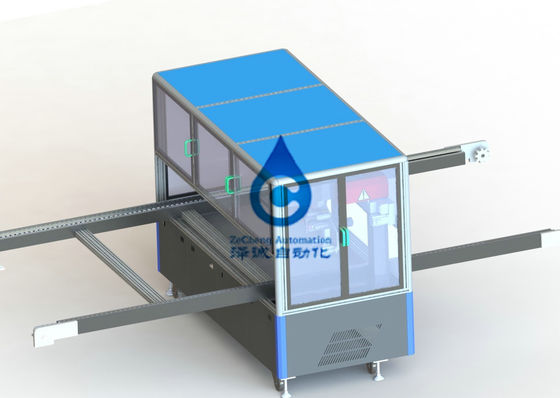 PLC automático quadrado da máquina de gravação do módulo de bateria para a folha da barra