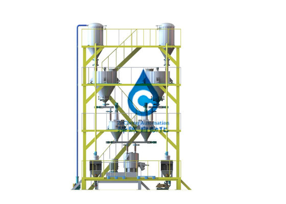 linha de produção máquina da bateria de carro 2000Kg/H de mistura automática dos materiais do cátodo do ânodo