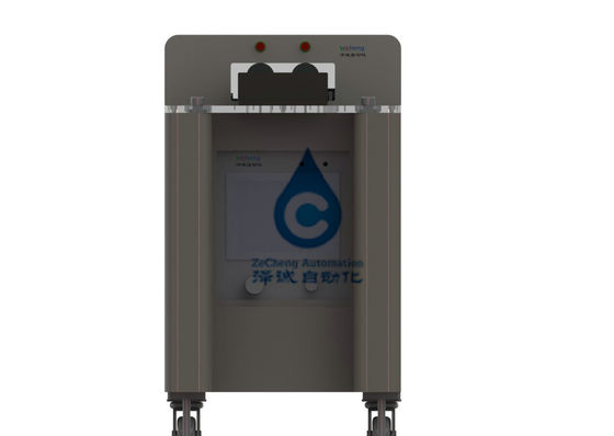 Máquina cilíndrica do detector de escape da pressão diferencial de equipamento de produção da bateria da pilha
