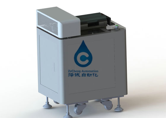 Máquina cilíndrica do detector de escape da pressão diferencial de equipamento de produção da bateria da pilha